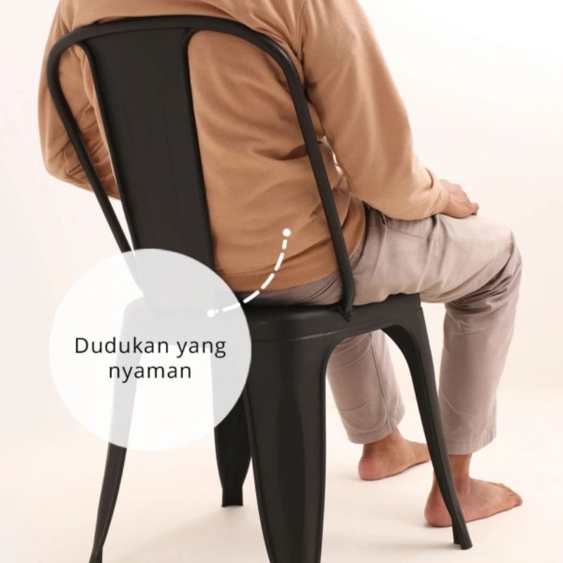 Kursi Olymplast Iron / Kursi Olymplast Outdoor / Kursi Teras Santai