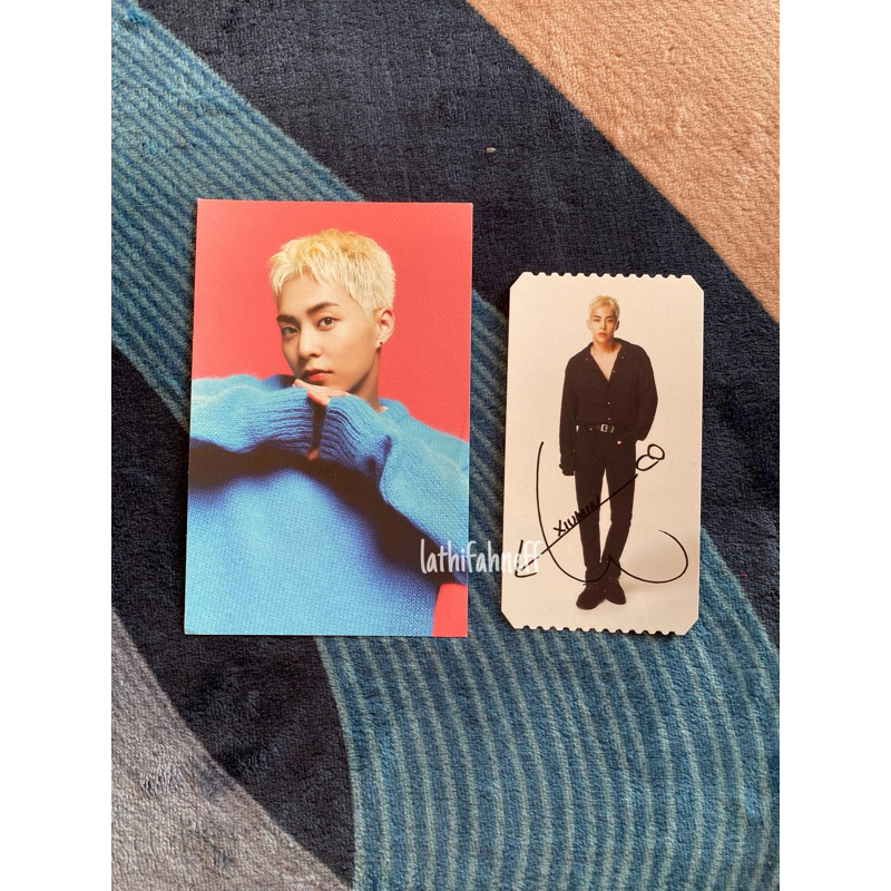 EXO Xiumin Season Greeting 2023 Postcard Official
