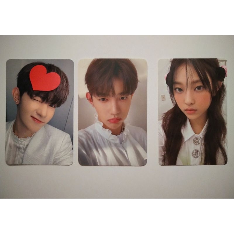 Zhang Hao Photocard & Haerin Photocard KPop Official Merch | Newjeans merch zb1 photocard zerobaseon
