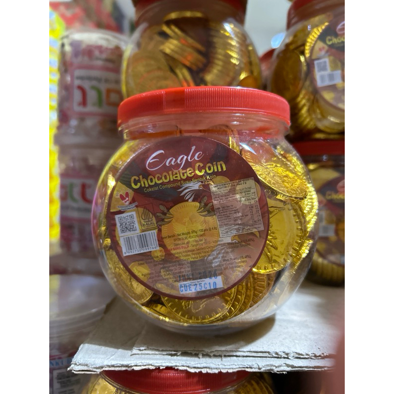 

Eagle Chocolate COIN 575GR COKLAT