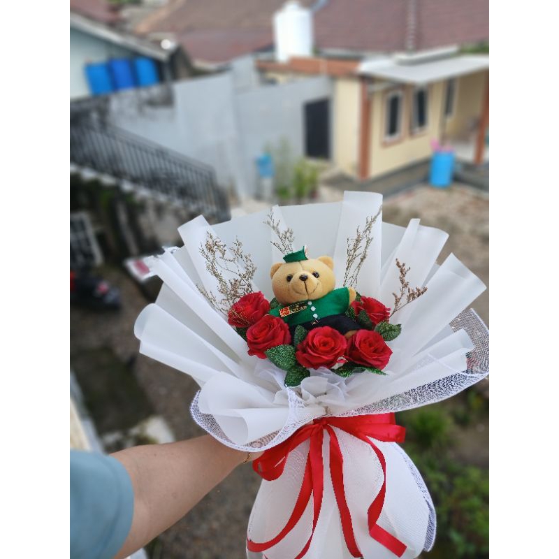 Buket TNI AD/buket tni/buket boneka profesi/buketcantik