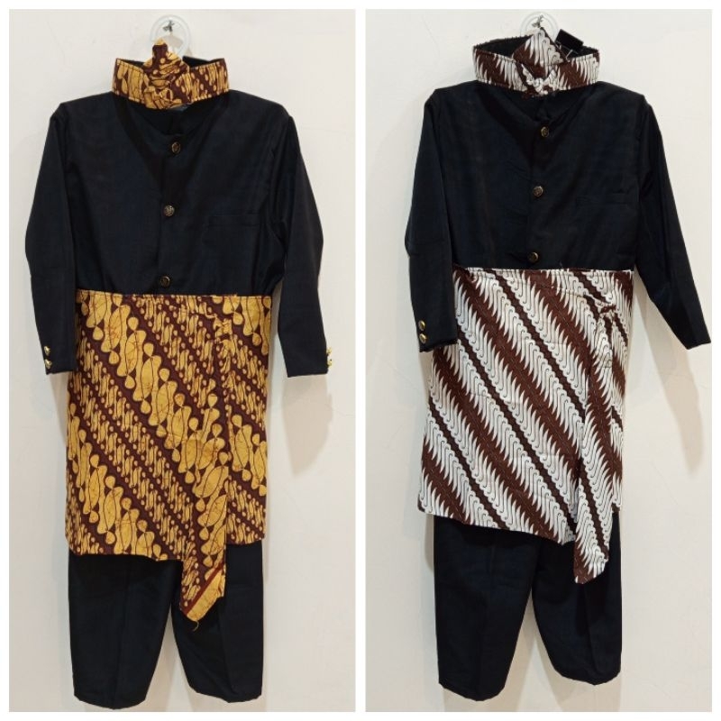 Baju Adat Sunda Anak TK SD SMP / Baju Sunda Anak / Beskap Sunda
