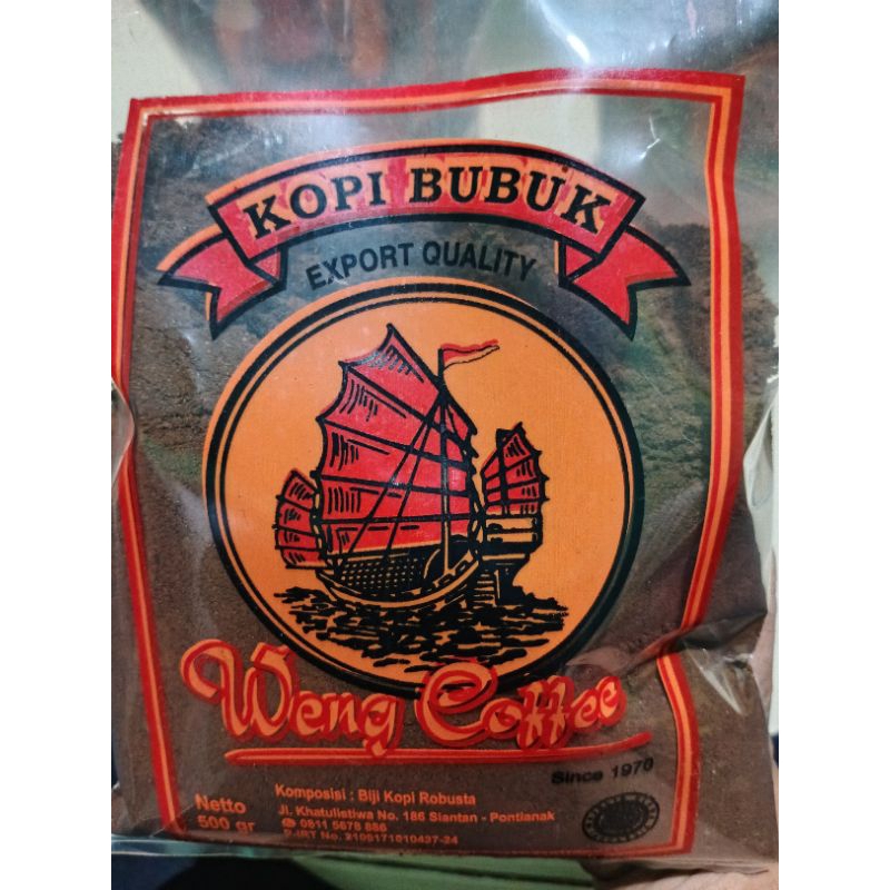 

Kopi Weng khas Pontianak