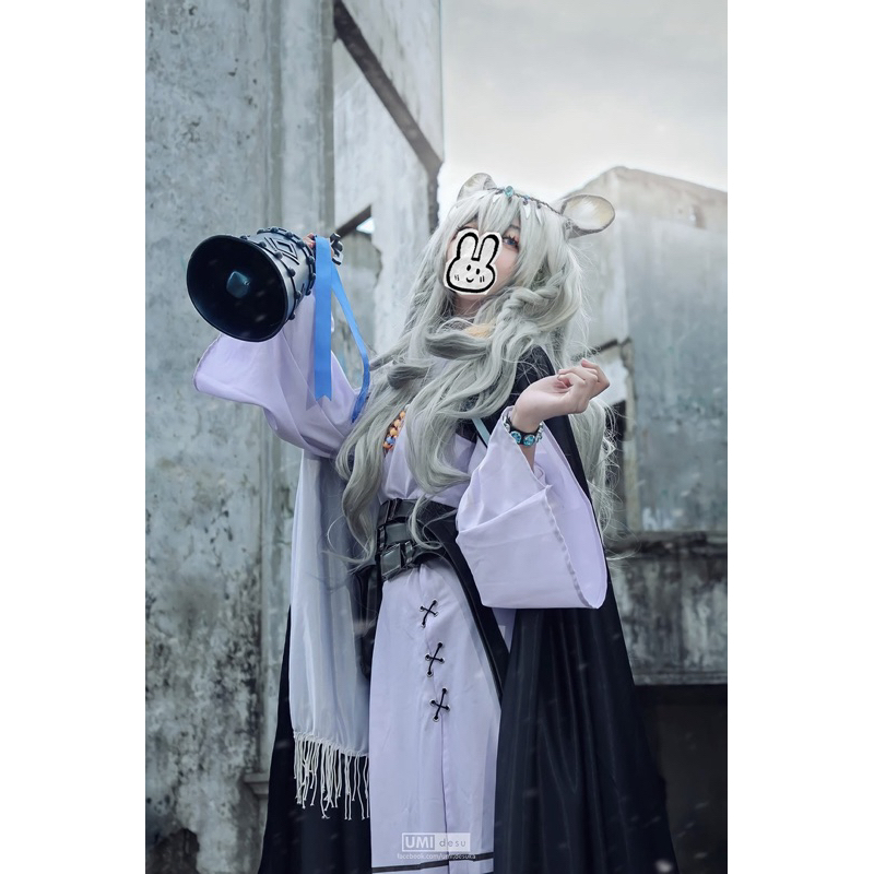 W10 - Wig Pramanix Cosplay Arknights