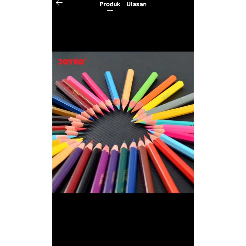 

[1SET] PENSIL 12W PENDEK JOYKO