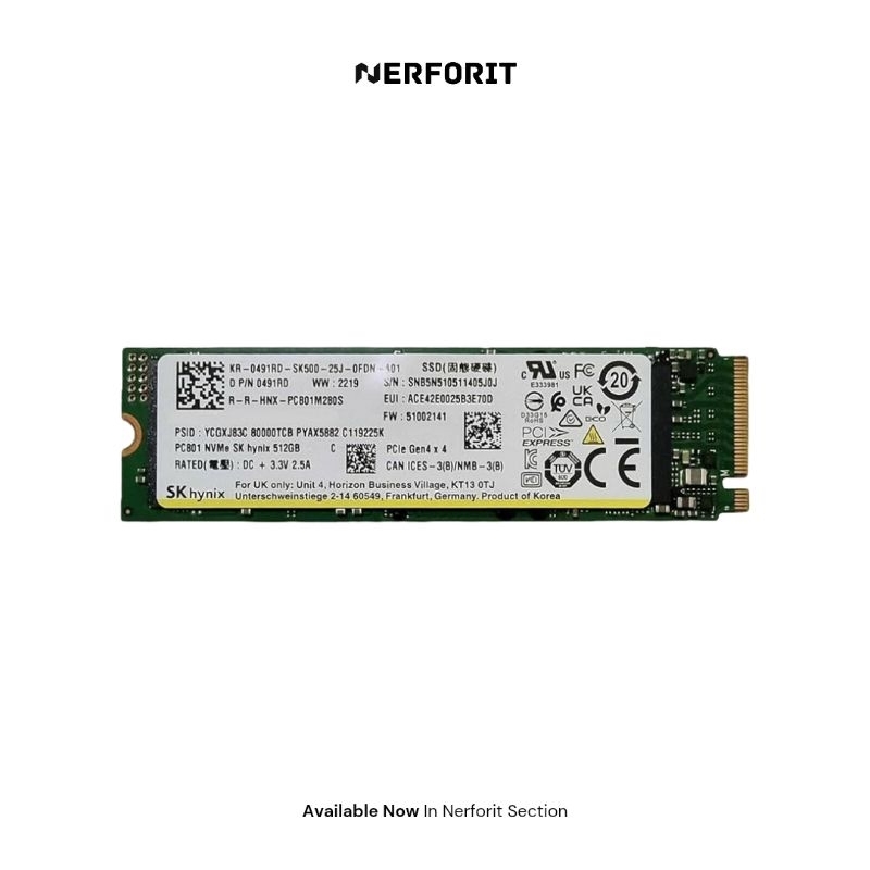 SSD NVME 512GB GEN 4 SKHYNIX