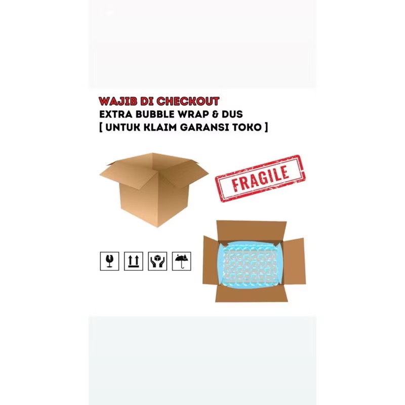 

[WAJIB DI CHECKOUT] EXTRA BUBBLE WRAP