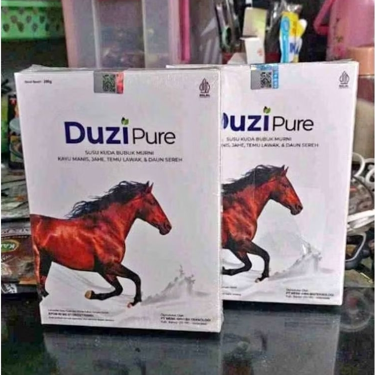 

Duzi Pure - Susu Kuda Lombok Original Atasi Nyeri Sendi & Tulang Bubuk 200 Gram