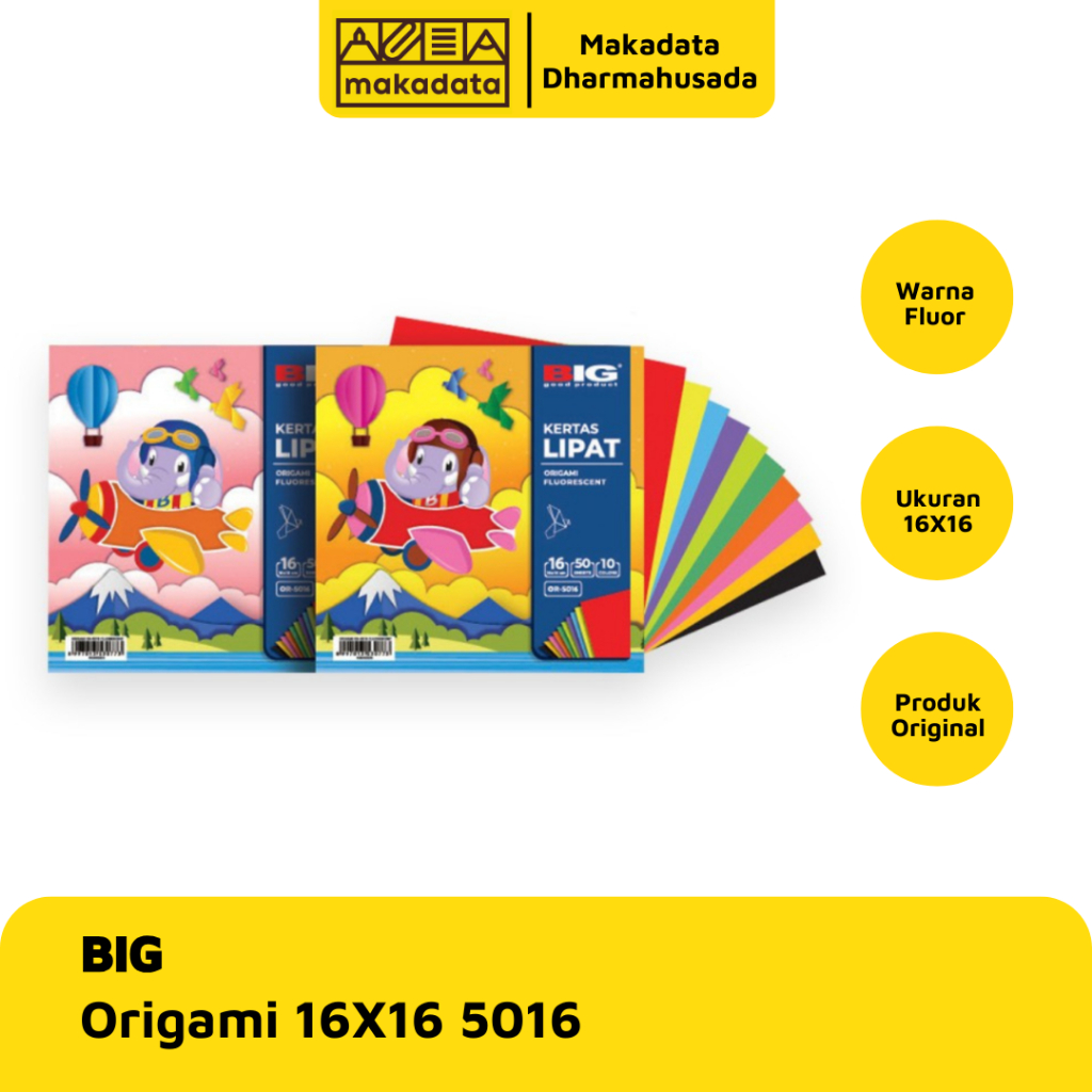 

ORIGAMI / KERTAS LIPAT BIG 16X16CM 5016 MURAH