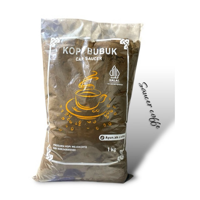 

Kopi bubuk hitam 1kg-kopi robusta special kualitas super