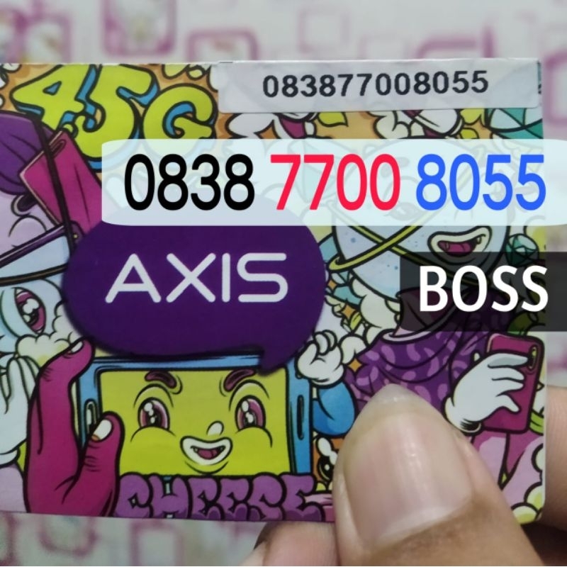 nomor cantik Axis seri 8055 BOSS