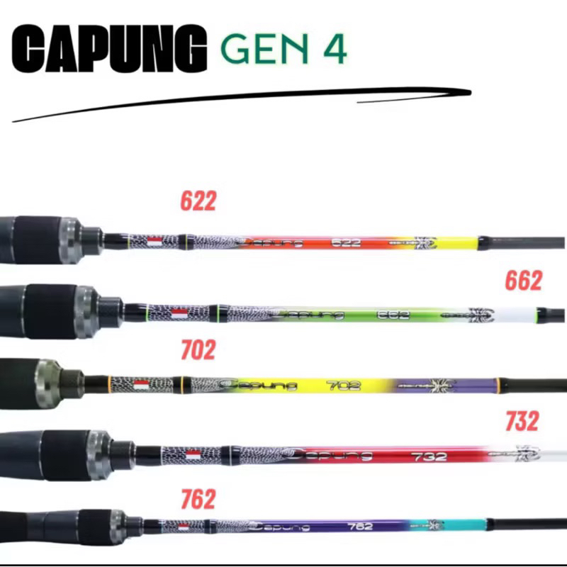 Joran RELIX NUSANTARA Capung Gen 4 | 662 1-5Lb
