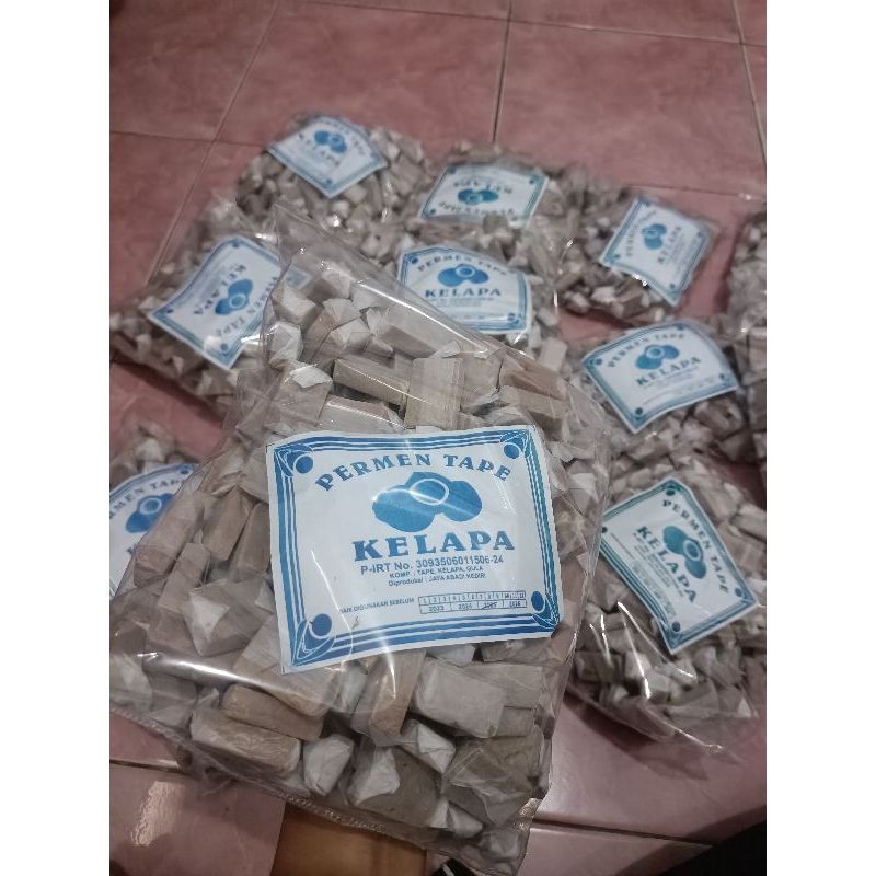 

permen tape manis cap kelapa 350gr suwar suwir
