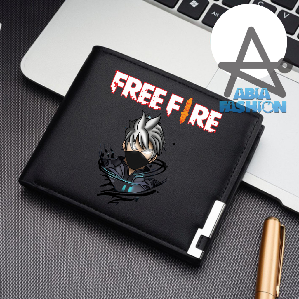 Dompet Wallet FREE FIRE dompet kulit sintetis