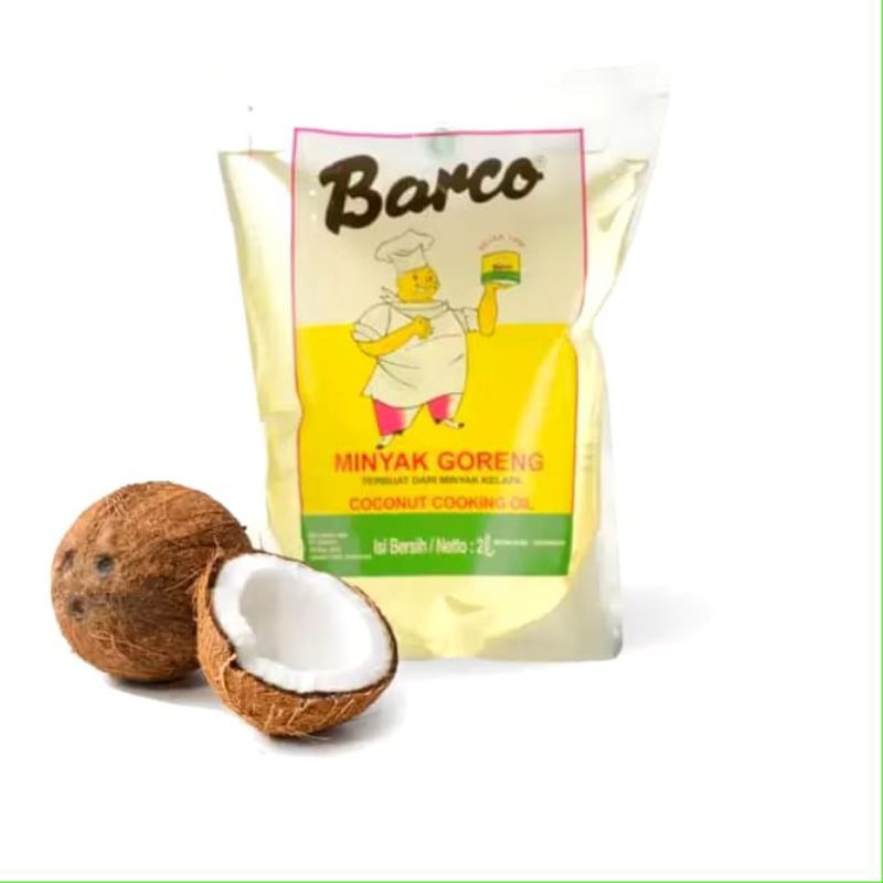 

BARCO MINYAK GORENG KELAPA 1 L, SANGAT AMAN DI KONSUMSI KELUARGA