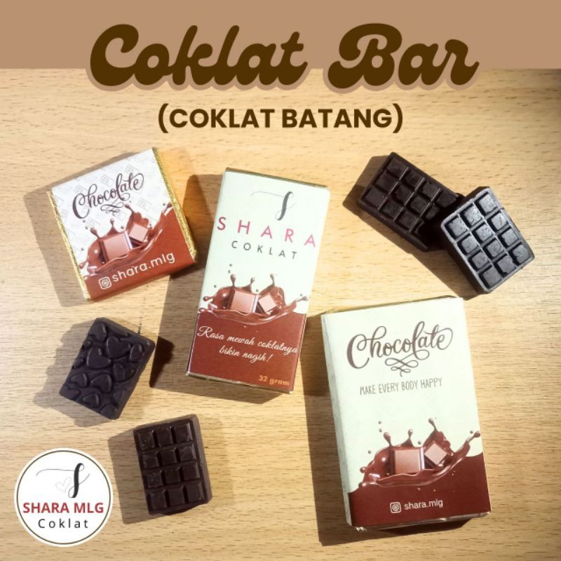 

Coklat Bar, Coklat Batang Premium Homemade.