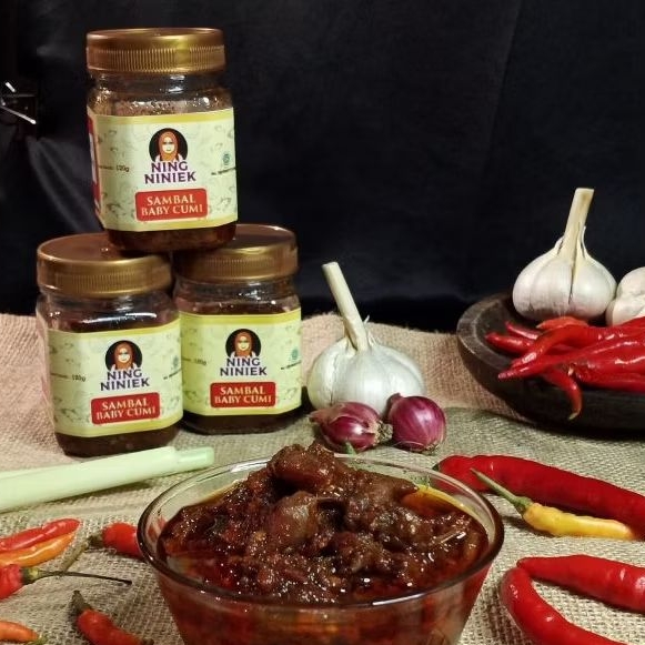 

Sambal Baby Cumi Pedas Nagih Ning Niniek BG