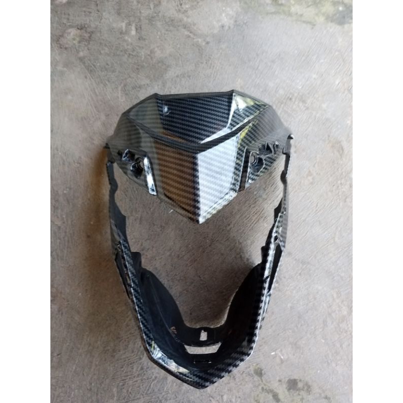 COVER BATOK DEPAN SONIC 150 ORIGINAL FULL KARBON CLUP
