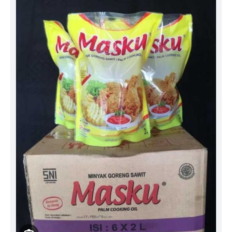 

minyak goreng MASKU 2liter 1DUS