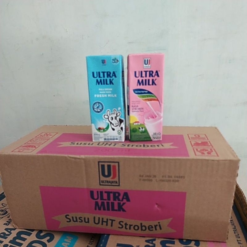 

Ultra Milk 200ml 3 varian rasa