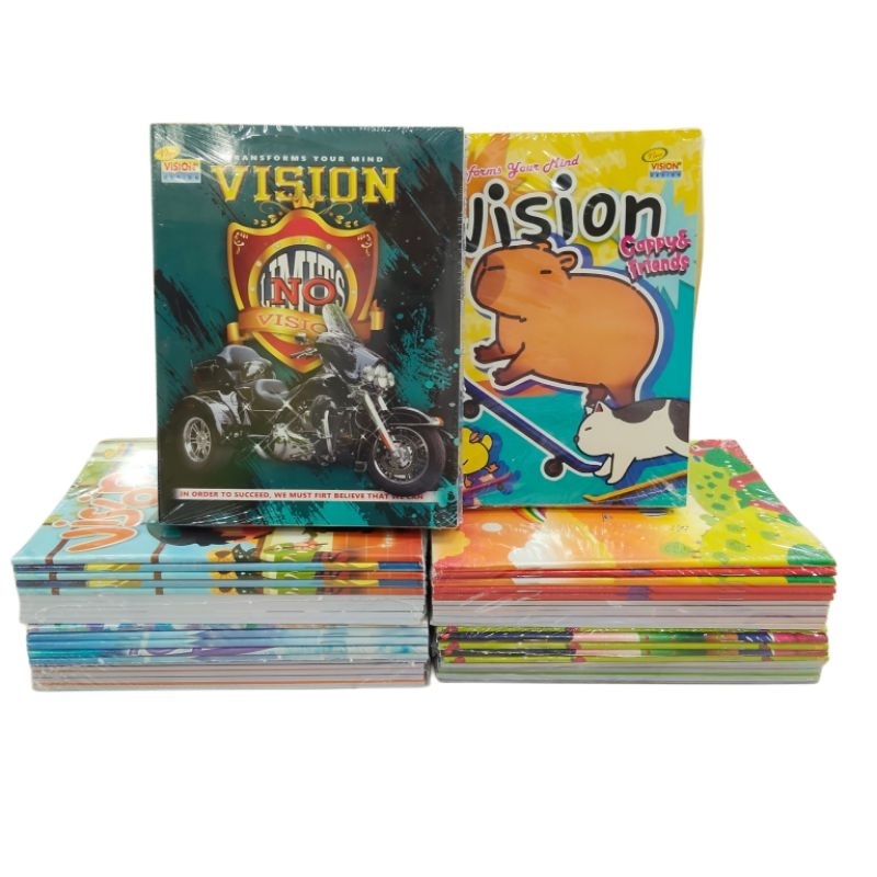 

Buku Vision 38 lembar isi 10 pcs Buku sekolah putih dan halus