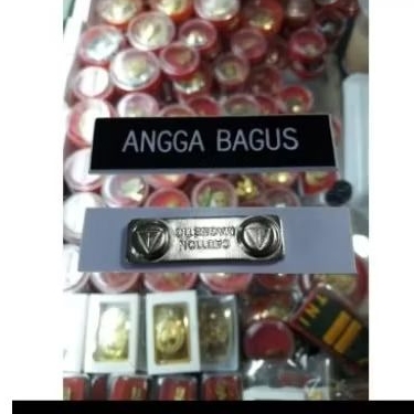 

Papan Nama | Name Tag | Nama dada magent