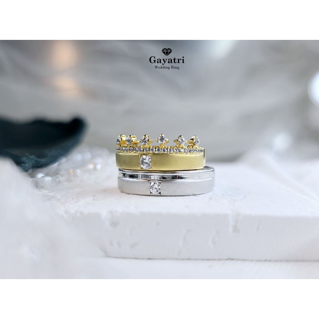 Exclusive Wedding Ring - Pria & Wanita Couple Silver 925 | Custom By Gayatri