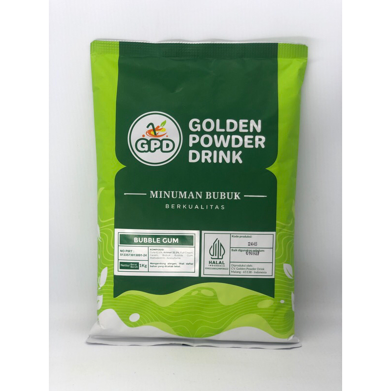 

Bubuk Minuman Reguler - Bubble Gum - Golden powder drink