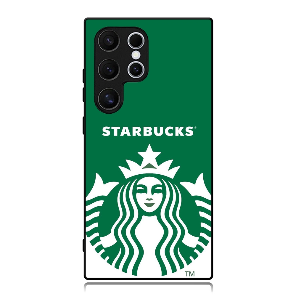 Phone Case Samsung S25 S24 S23 S22 S21 S20 S10 Ultra Plus Fe Custom STARBUCKS coffe Logo