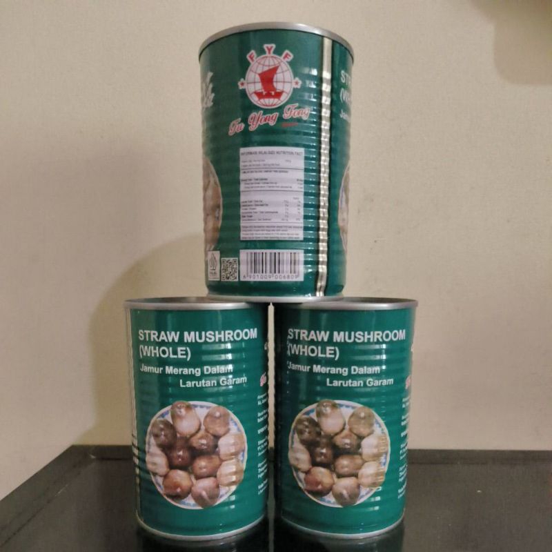 

FYF JAMUR MERANG UTUH KALENG / STRAW MUSHROOM WHOLE - 425 GR