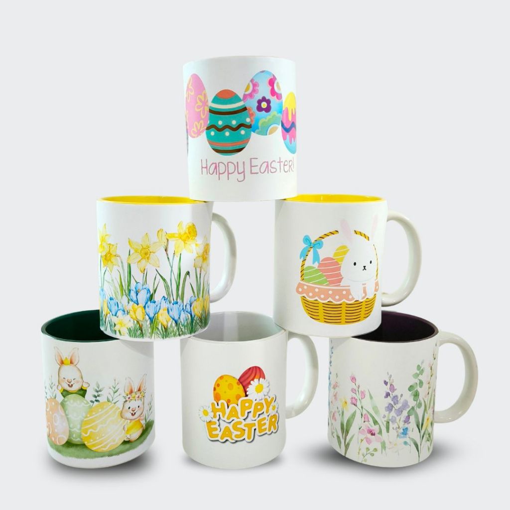 Seruni Living Hampers Mug Cantik Seri Paskah unik dan lucu cocok untuk hadiah