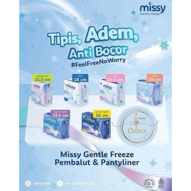 Pembalut Missy pembalut kesehatan pembalut kesehatan missy pembalut wanita pembalut wanita missy sof