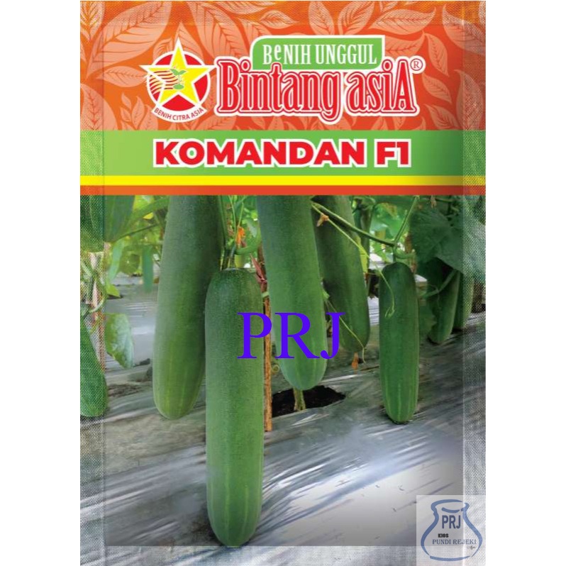 Benih Timun KOMANDAN F1 20 Gr - Bibit MenTimun RUJAK Gelap Lebat | PUNDI REJEKI | PRJ |