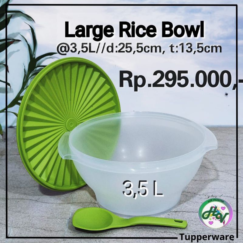 Tupperware Large Rice Bowl