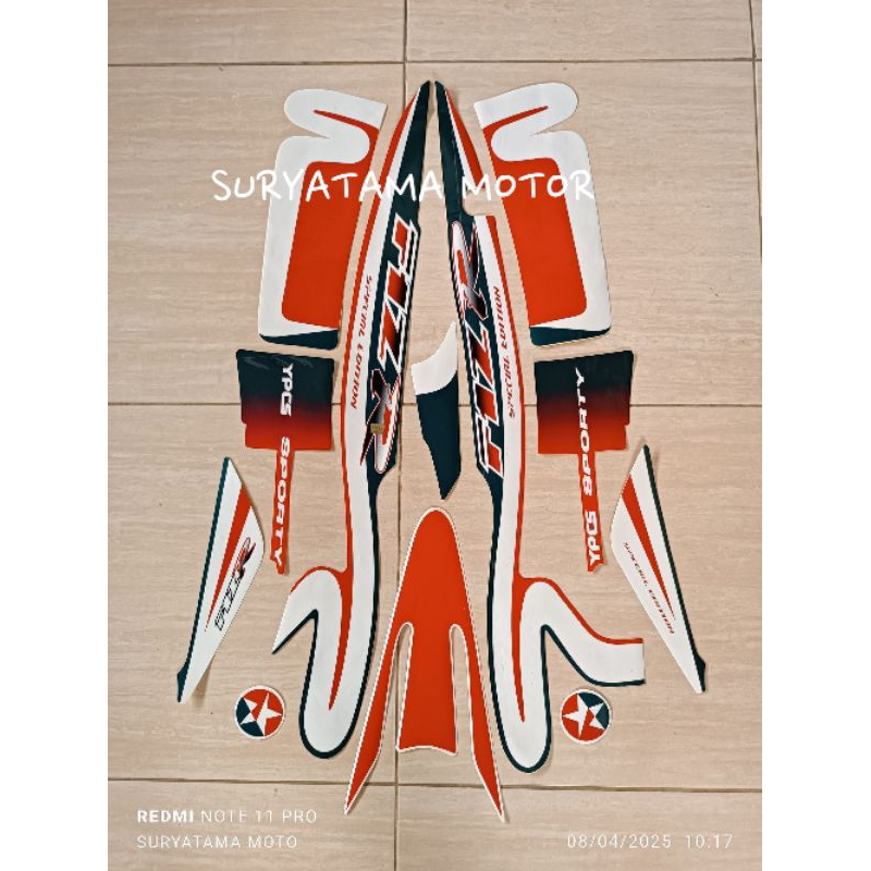 striping fizr caltex lis fiz r caltek