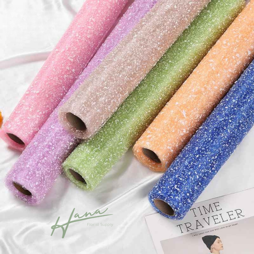 

[ROLL] Mesh Snow/ Kertas Buket Jaring Salju/ Kertas Buket Korea