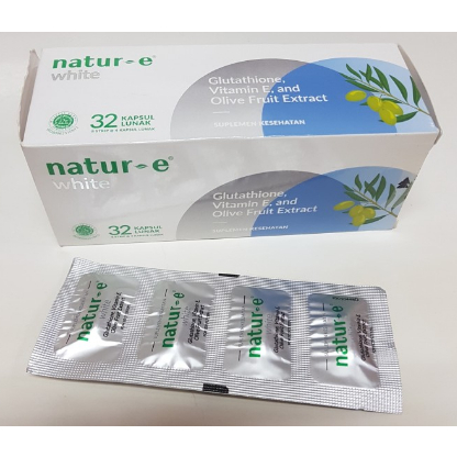 Natur-E White 4/16/32 Kapsul | Natur e White Glutathione