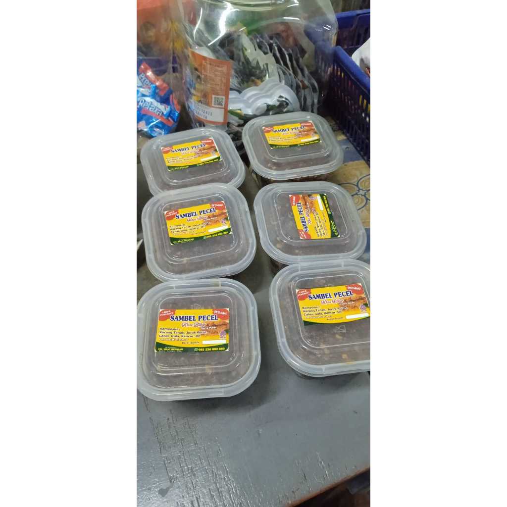 

Sambel pecel sangrai kemasan 120gr