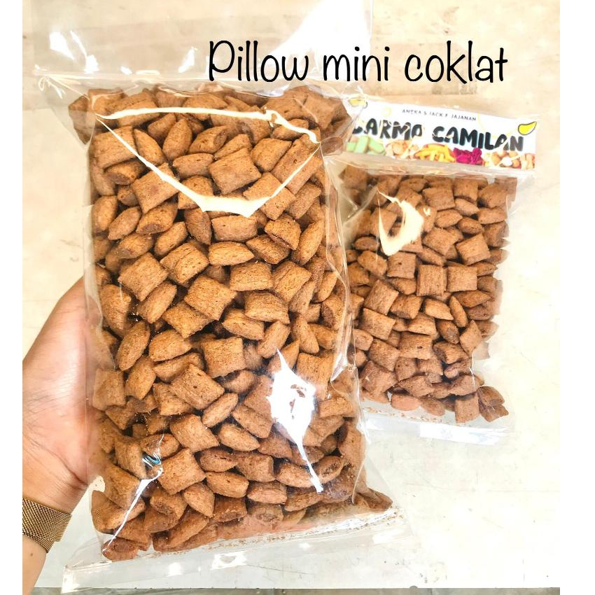 

Pillow Mini Coklat 400gr 200gr Biskuit Bantal Sereal