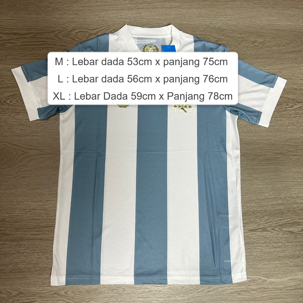 JERSEY ARGEN ANNIV 50TH 2024 2025