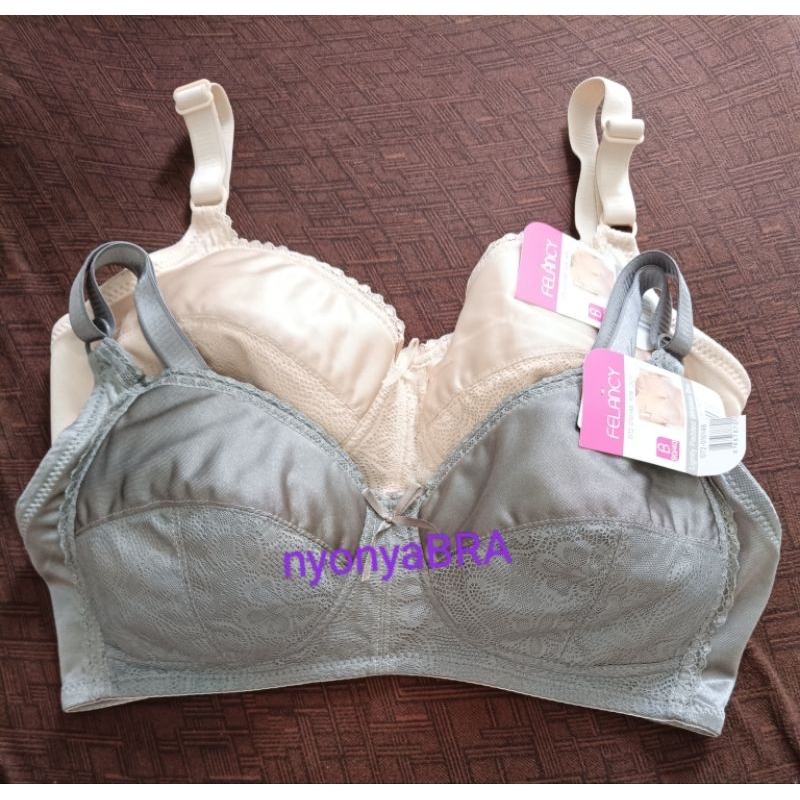 VL Felancy Bra tanpa kawat & busa cup B,C, 36,38,40,42, 072-1014 Dwjl