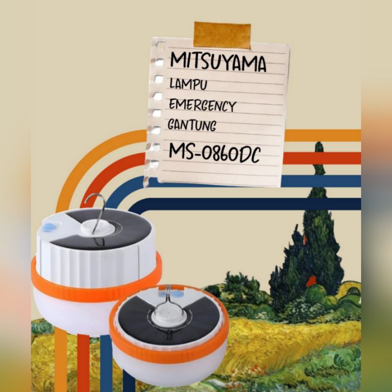Mitsuyama MS-0860DC Lampu Emergency Gantung