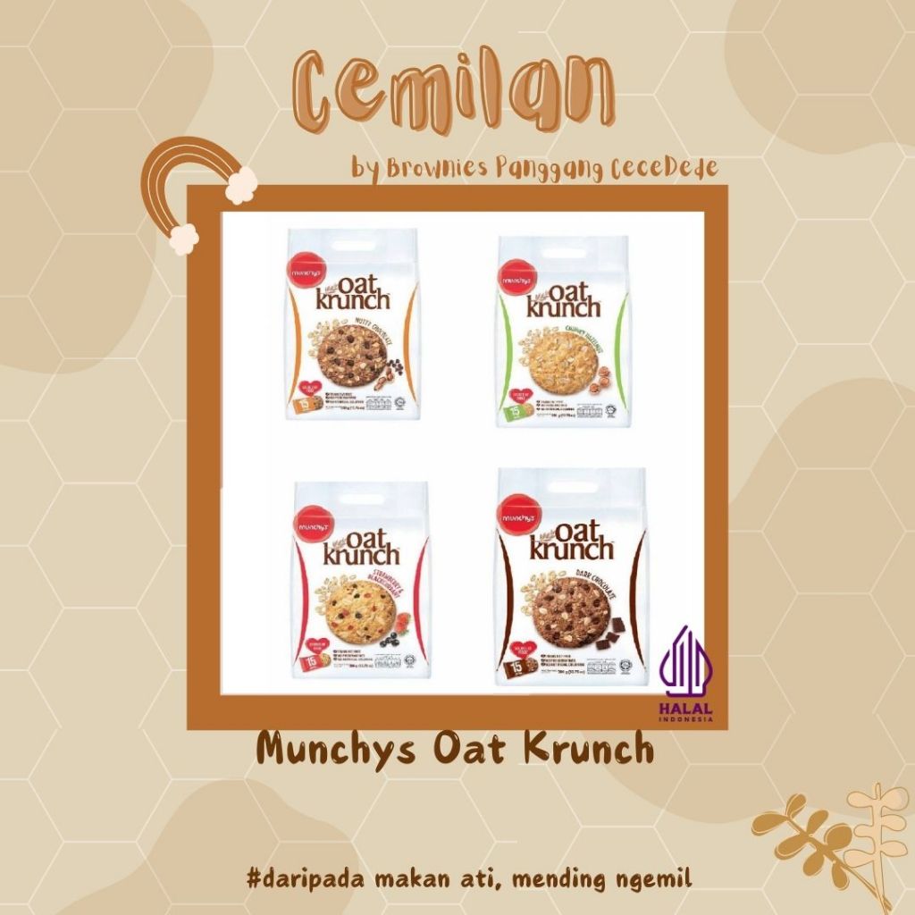 

Munchy's Oat Krunch Strawberry, Chocolate, and Berry Oat Cookies