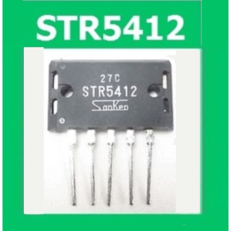 STR5412 IC Hybrid untuk Regulator TV Original Sanken