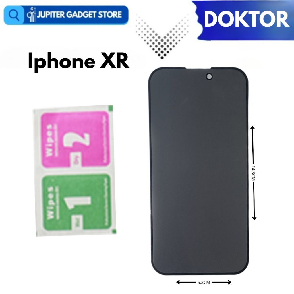 Iphone XR Tempered Glass Doktor