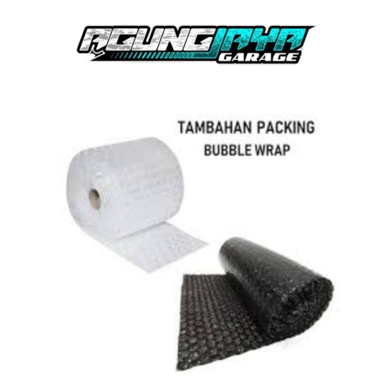 

packing tambahan paket bubble wrap