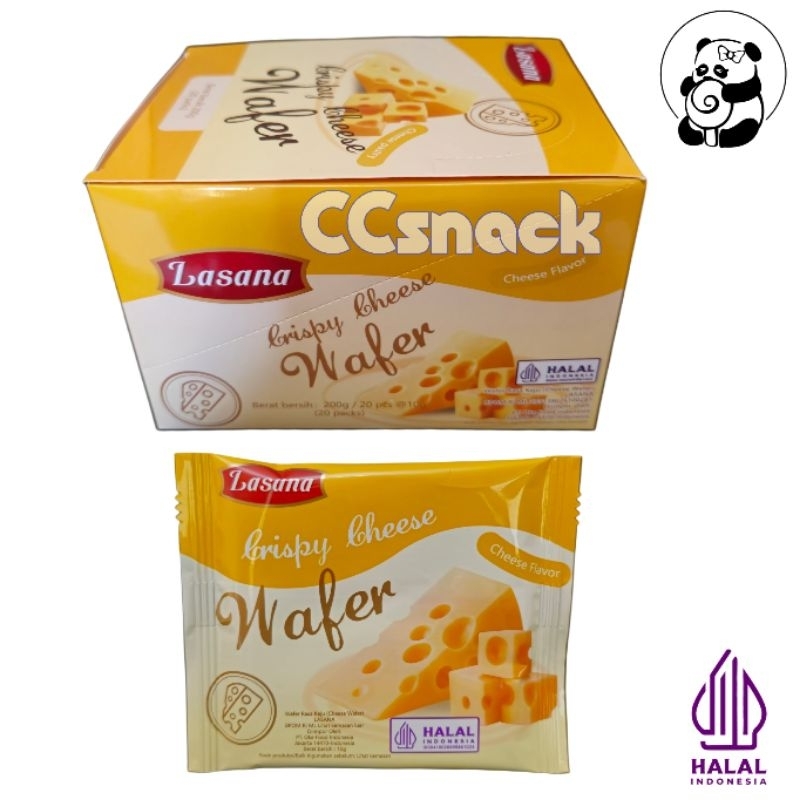 

LASANA CRISPY CHEESE WAFER BOX ISI 20