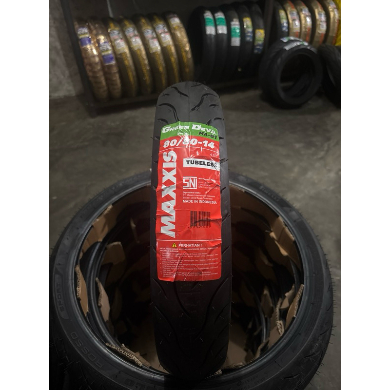 MAXXIS GREEN DEVIL 80/80 RING 14 TUBELESS