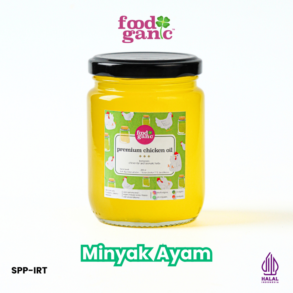 

Premium Chicken Oil (Minyak Ayam) Schmaltz mie ayam / MPASI
