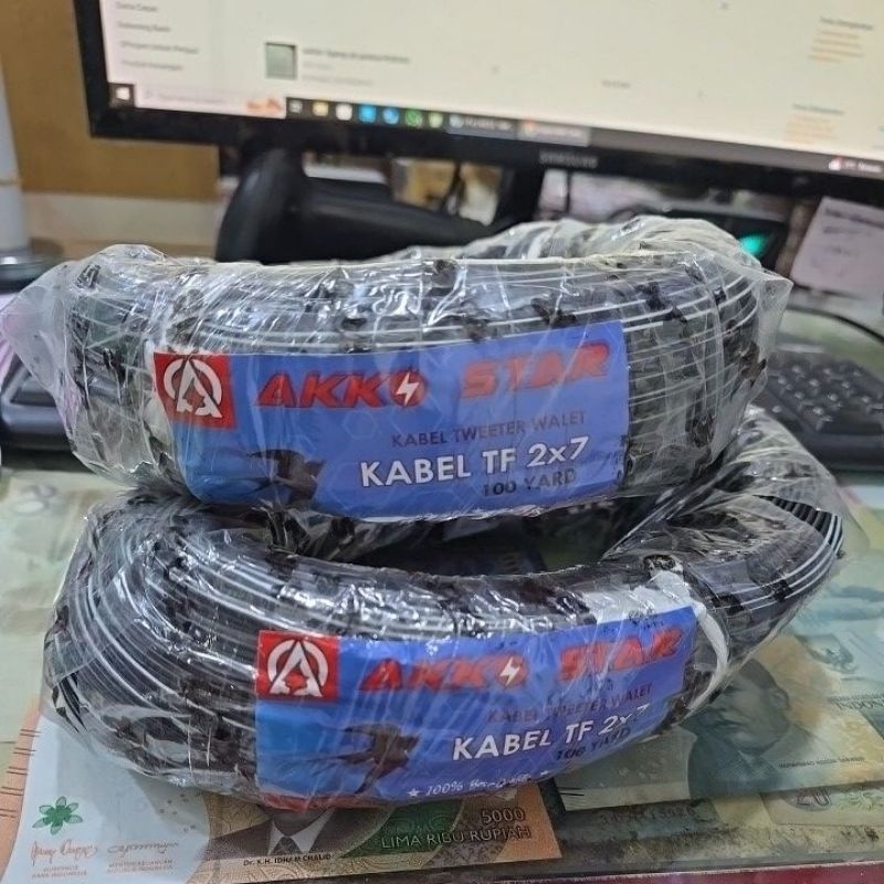 Kabel walet akko star 2x7 tembaga